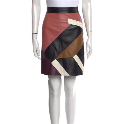 ebay fendi leather skirt|fendi skirts for women.